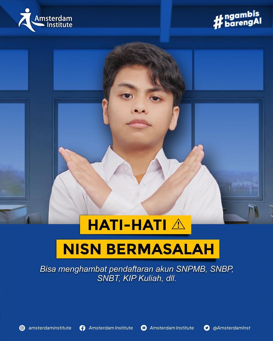 Hati-hati nisn bermasalah