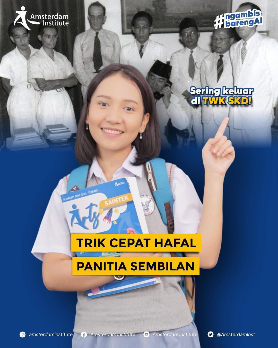 Trik Cepat Hafal Panitia Sembilan
